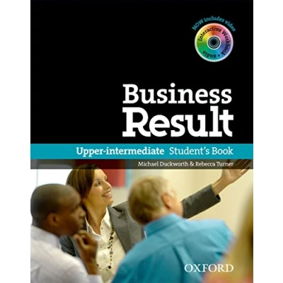Afbeelding van Business Result DVD Edition: Upper intermediate: Student&#039;s Book Pack with ROM