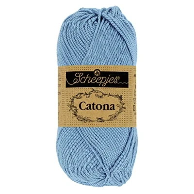 Afbeelding van Scheepjes Catona 247 Blue Bird Garen 10x10g