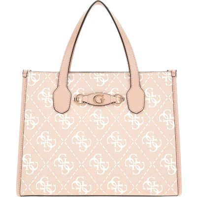 Afbeelding van GUESS Handtas Schoudertas Izzy 2 Compartment Tote Sundial Oud roze