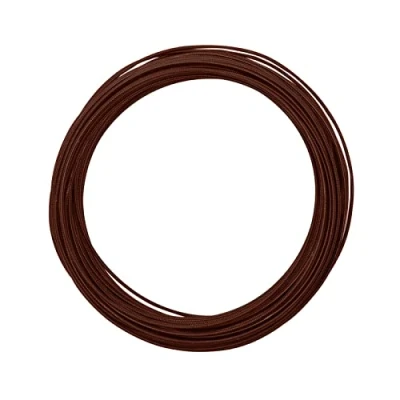 Afbeelding van Vaessen Creative Aluminium Draad Embossed round 2mm 30m Bruin