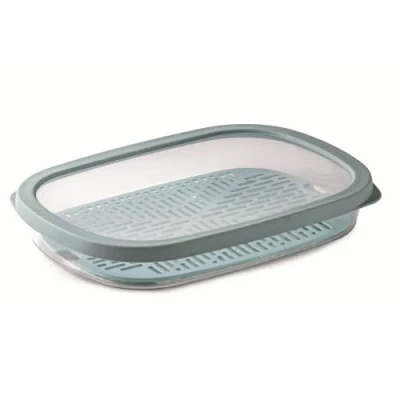 Afbeelding van Snips Aroma container Slice Saver 1,50 l Binnenrooster Luchtdichte sluiting 28,5 x 20,5 4,5 cm Made in Italy