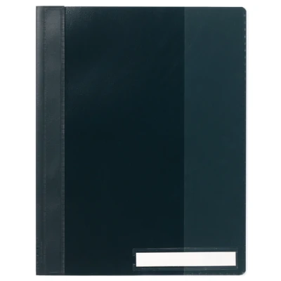 Afbeelding van Snelhechter Durable A4 PVC extra breed zwart