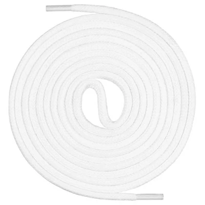 Afbeelding van Mount Swiss Ronde premium veters van 100% katoen, zeer scheurvast, kleur: wit, lengte: 45 cm