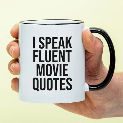 Afbeelding van Mok I Speak Fluent Movie Quotes