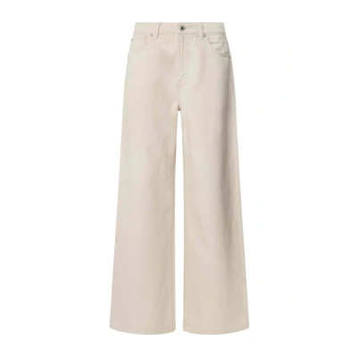 Afbeelding van Pepe Jeans Jaimy Flared Jeans, Dames, Maat: 28x32, Ecru linen