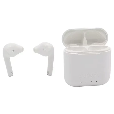 Afbeelding van Defunc True Go Slim draadloze oordopjes Bluetooth oortjes Wit Kunststof
