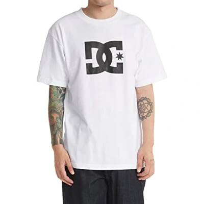 Afbeelding van DC Shoes STAR Tshirt print, Heren, Maat: XS, White
