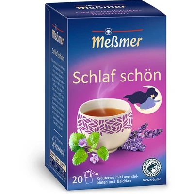 Afbeelding van Messmer Schlaf Schon Lav.lblute Bald. 16x 2.0gr (5 Stuks)