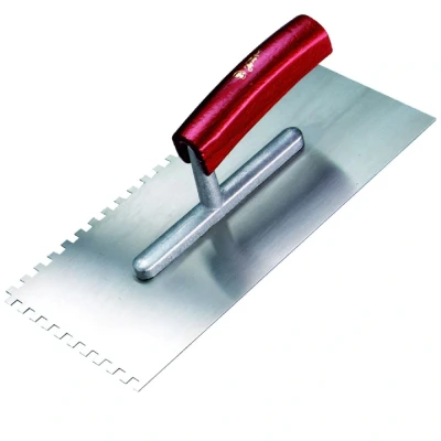 Afbeelding van Melkmeisje Plakspaan Rvs 2 zijden Getand 280X130 10X10MM
