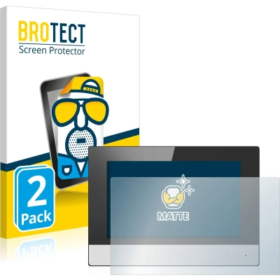 Afbeelding van BROTECT Screenprotector voor Hikvision DS KH6320 WTE2 (binnenstation) Folie Beschermfolie matte (2 Stuks)