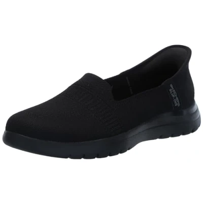 Afbeelding van Skechers Slip on instappers voor dames, zwart, 39 EU