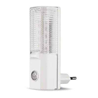 Afbeelding van REV Nachtlamp, led nachtlampje, automatische schemering, 5 leds, 10 lux, wit