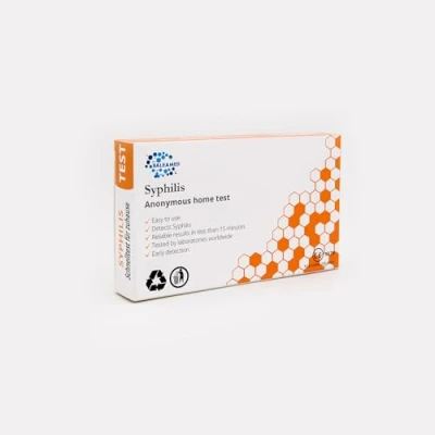 Afbeelding van Syfilis Test Kit voor mannen en vrouwen Eenvoudig te gebruiken Bekroond met 99% nauwkeurigheid