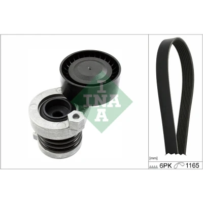 Afbeelding van Poly V riem set INA 529 0590 10