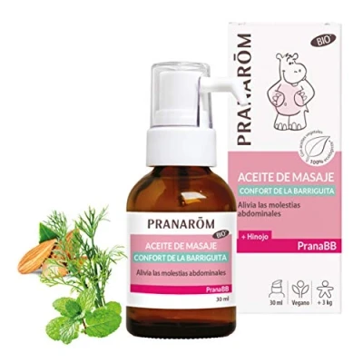 Afbeelding van Bio Barriguita Comfort Massage olie 30 ml Pranarom