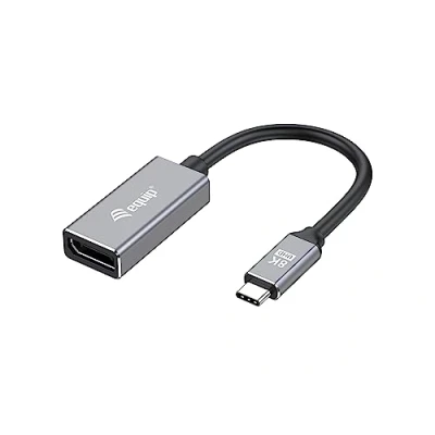 Afbeelding van Equip 133493 video kabel adapter 0,15 m USB Type C DisplayPort Zwart, Grijs