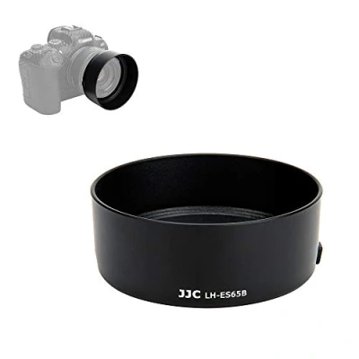 Afbeelding van JJC ES 65B Bajonetlenskap voor Canon RF 50mm F1.8 STM lens met EOS R R5 R6 RP Ra camera, vervanging lenskap
