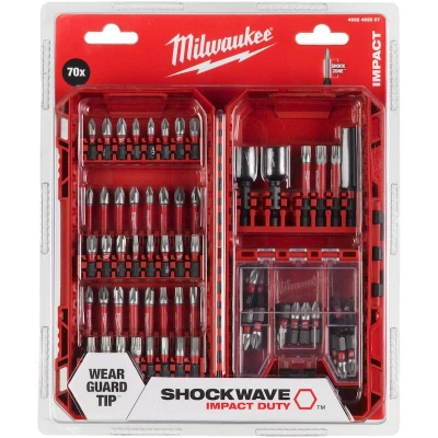 Afbeelding van Milwaukee Accessoires S/Bit SHOCKWAVE™ CD PZ XL Set 70 stuks 4932492007