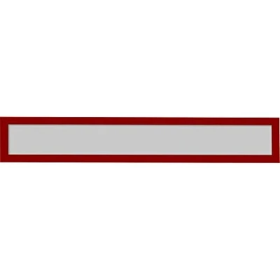 Afbeelding van Magnetisch frame magnetofix TOPSIGN, A5 liggend/A4 staand, rood, 5 stu