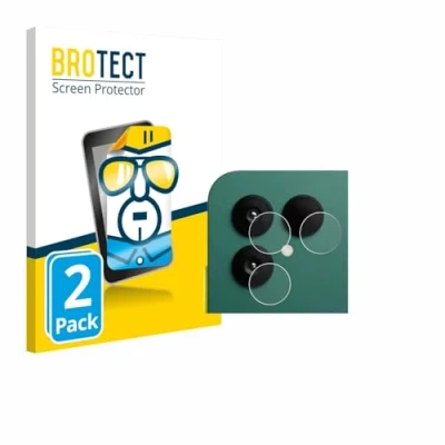 Afbeelding van BROTECT Screenprotector voor Fairphone 6 (ALLEEN Camera) Folie Beschermfolie transparant (2 Stuks)