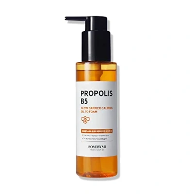 Afbeelding van SOME BY MI Propolis B5 GLOW Barrier Calming OIL TO FOAM Gezichtsolie, Maat: 120 ml,