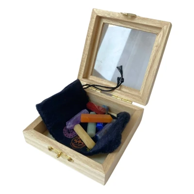 Afbeelding van Chakra massagestick set
