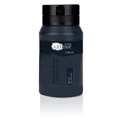 Afbeelding van Artina Acrylverf 500 ml Hobbyverf zwart