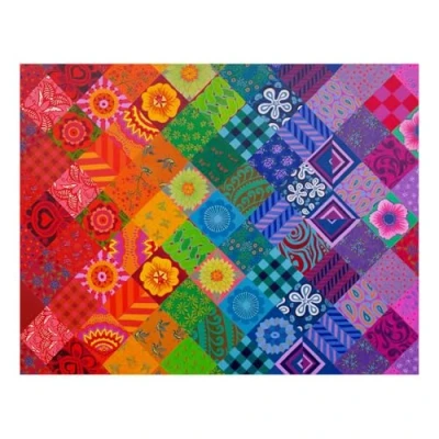 Afbeelding van HOP House of Puzzles Regenbogen Patchwork 1000 Teile.