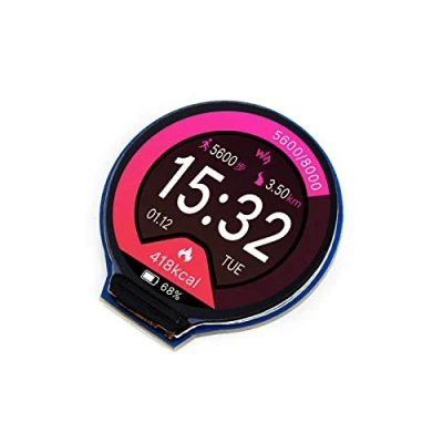 Afbeelding van Waveshare 1.28inch Round LCD Module Display for Raspberry Pi/Jetson Nano 65K RGB Colors 240x240 Resolution with SPI Interface Embedded GC9A01 Driver