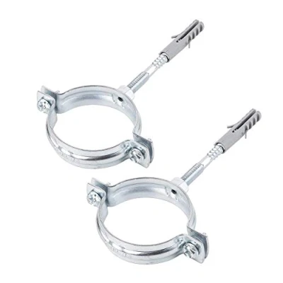 Afbeelding van (2 stuks) Metalen buisbeugels Clips Klemmen voor Ø 60 64 mm buizen (2)