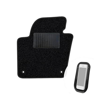Afbeelding van moto MOLTICO Automatten Velours Autofrontmat 1 Matje Voor de Voorkant van Auto Bijpassend Seat Alhambra II 2010 2020