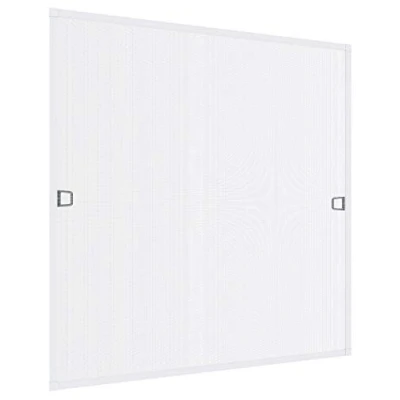 Afbeelding van Windhager Bescherming tegen insecten spanraam vliegengaas aluminium frame voor venster Ultra Flat, zelfbouwpakket 120 x 150 cm, wit, 03970