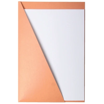 Afbeelding van 100x Driehoeksmap ICN1 219x330 225gr chamois
