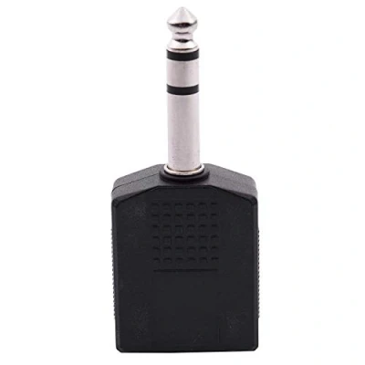 Afbeelding van Swiixxer audio splitter adapter, 6,35 mm stekker op jack