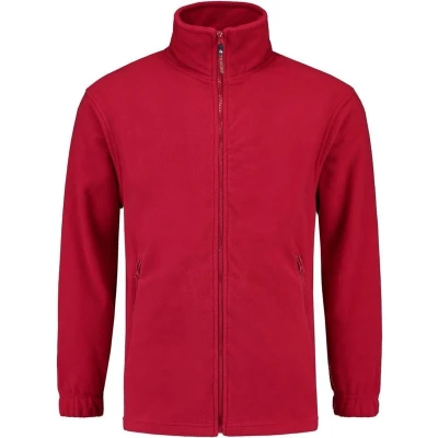 Afbeelding van Tricorp Fleecevest Casual Rood Maat 4XL