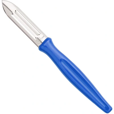 Afbeelding van RÖR Solingen Dunschiller RVS Lemmet 6 cm Heft Kunststof Blauw