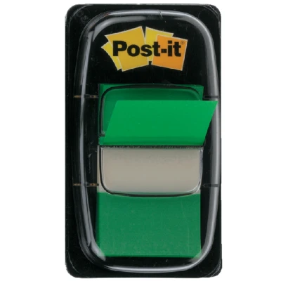 Afbeelding van Indextabs post it 680 25.4x43.2mm groen