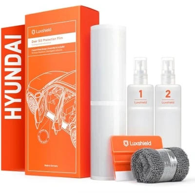 Afbeelding van Luxshield Auto Instaplijstbescherming voor Hyundai Kona 2 (II) SX2 I 2023 2024 Beschermfolie, autodeur, accessoires, sierlijsten, lakbeschermingsfolie, transparant