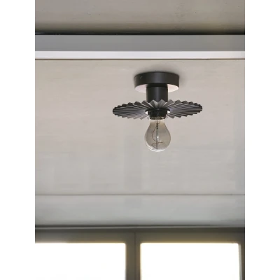 Afbeelding van LEDVANCE DECOR Pendelleuchte Clay Windows aus Ton, Metall, 1 flammig, fensterförmiger Lampenkorpus in Braun, E27 Fassung für moderne Beleuchtung, Leuchtmittel nicht enthalten.
