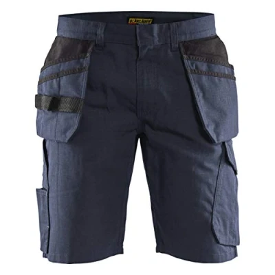 Afbeelding van Blaklader Service short met spijkerzakken 1494 1330 Donker marineblauw/Zwart C60