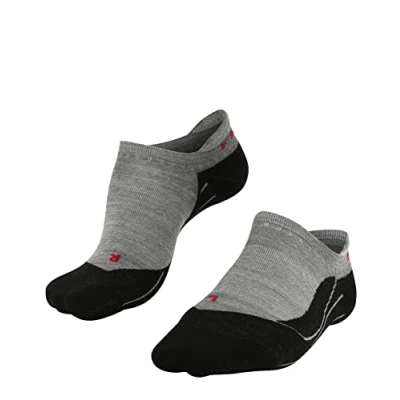 Afbeelding van Falke TK5 Invisible Wandelsokken Dames Lichtgrijs Maat 39/40
