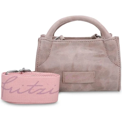 Afbeelding van Fritzi aus Preußen Handtas Schoudertas Chunk02 Leo Crossbody Bag Taupy Lichtbruin