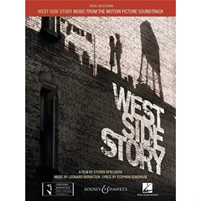Afbeelding van Leonard bernstein : west side story Vocal selections piano, voix &amp; guitare 11 chansons b.o: Line With Piano Accompaniment