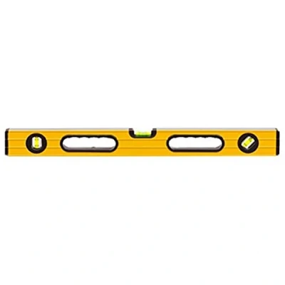 Afbeelding van CON:P CP736100 waterpas lichtmetaal, 100 cm, 2 handgrepen, geel, zwart