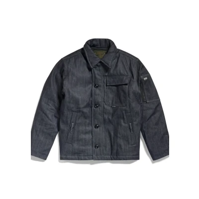 Afbeelding van G Star Spijkerjas, Heren, Maat: Large, Raw denim