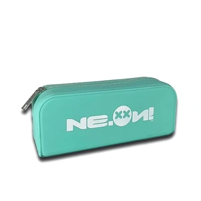Afbeelding van Neon 0007P schooletui Zachte etui Silicone Lichtblauw
