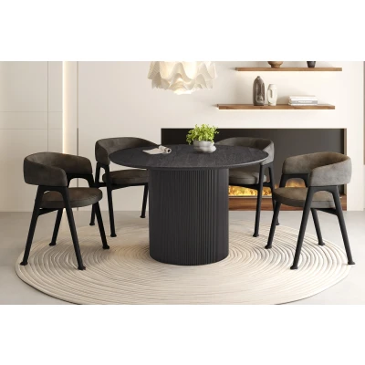 Afbeelding van Tafel Lagos 120cm donkerbruin