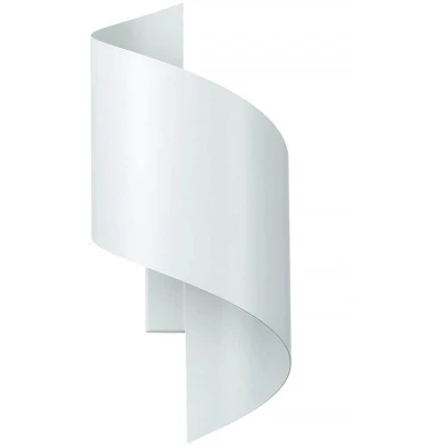 Afbeelding van EMIBIG LIGHTING Wandlamp Spiner wit, hoogte 30 cm, staal