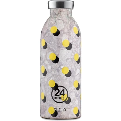 Afbeelding van Thermosfles Grijs Plaza 500 Ml RVS 24Bottles Next Collection 7,3 X 20,4 Cm