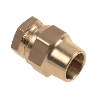 Afbeelding van Bonfix Belgas Messing eindkoppeling 15mm